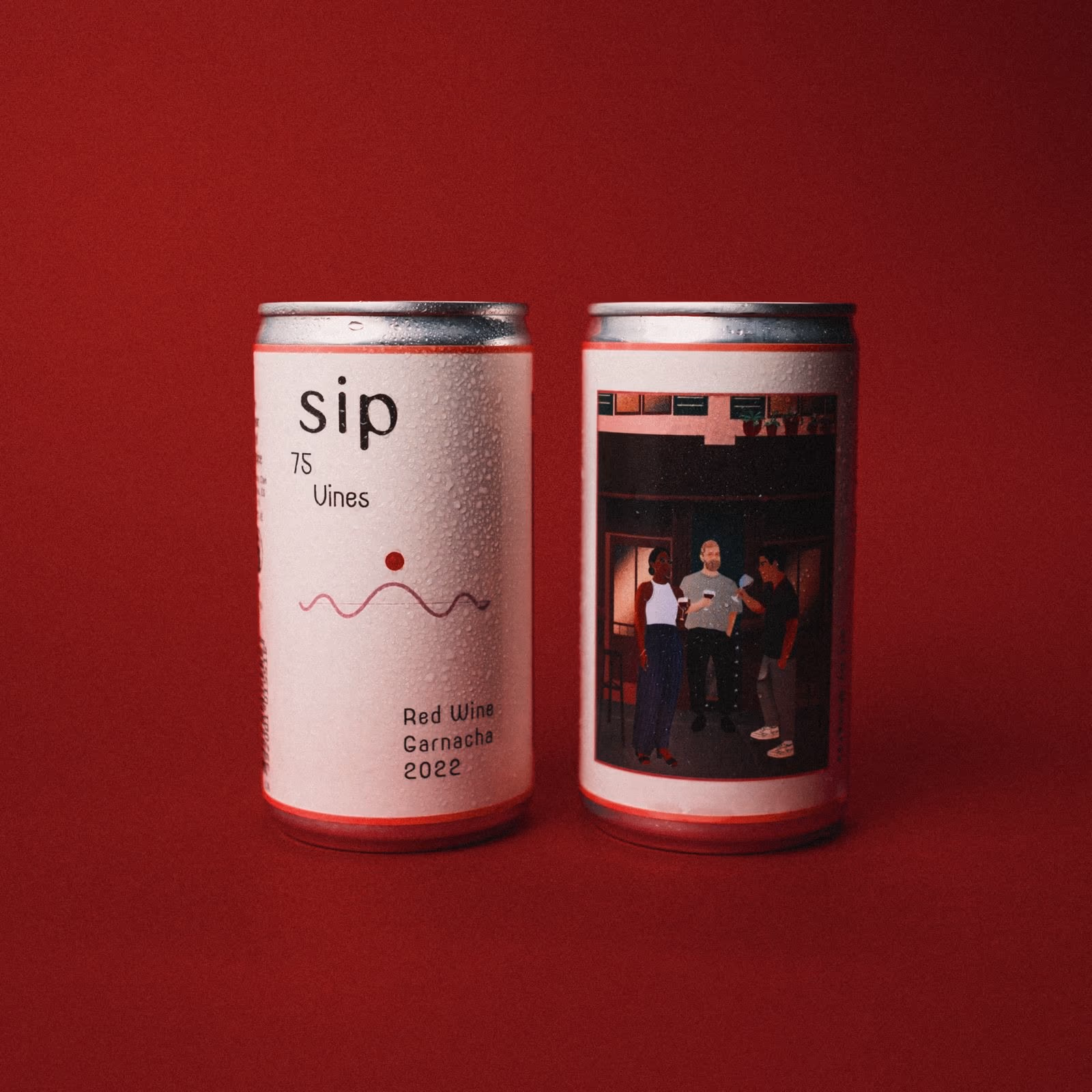 SIP canned wine product shot